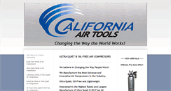 Desktop Screenshot of californiaairtools.com